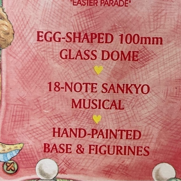 Easter/Spring Musical Water Globe Easter Bunny Water Globe - Picture 15 of 17